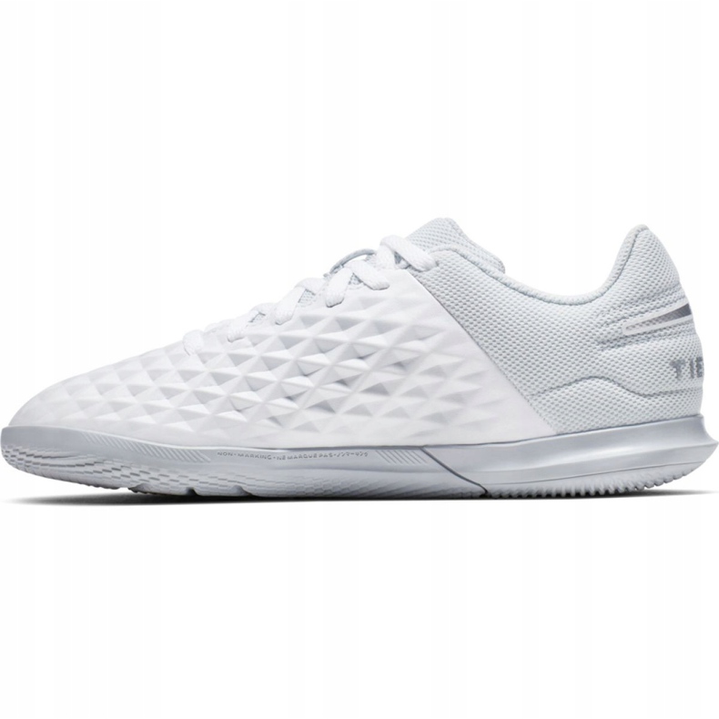 Sisäkengät Nike Tiempo Legend 8 Club Ic Jr AT5882-100 valkoinen valkoinen 2