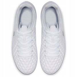 Nike Tiempo Legend 8 Club FG / MG Jr AT5881-100 jalkapallokengät monivärinen valkoinen 2