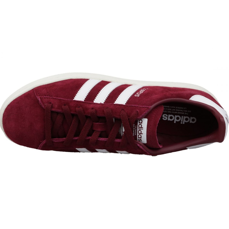 Adidas Originals Campus M BZ0087 viininpunainen kengät monivärinen 2
