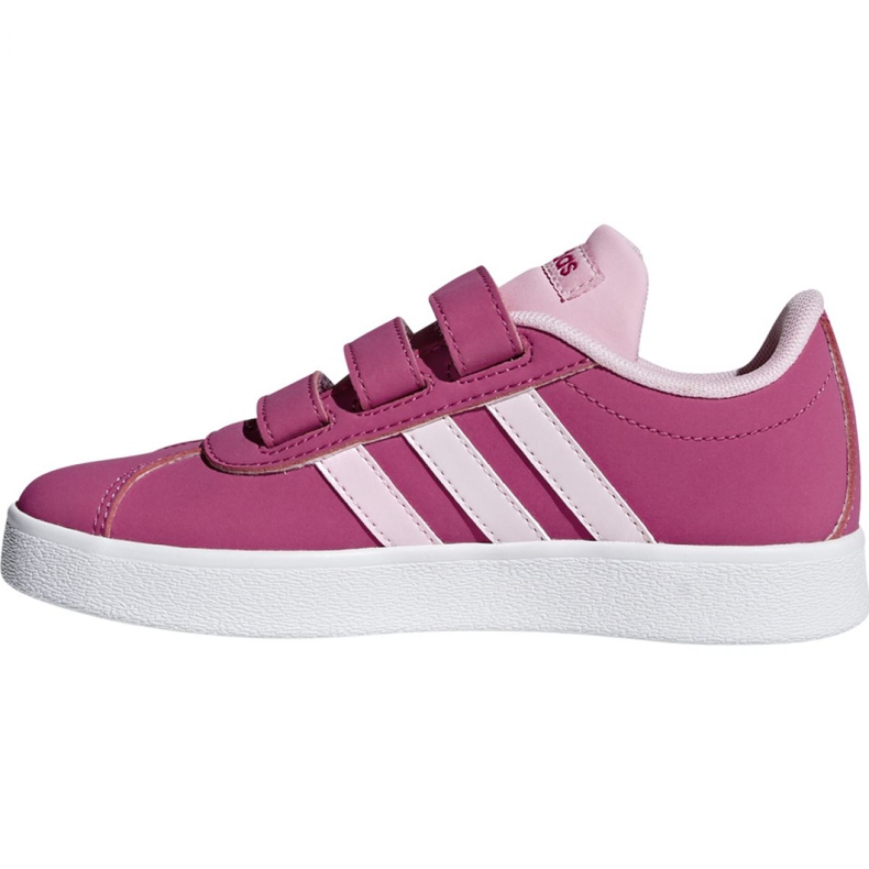 Adidas Vl Court 2.0 Cmf C vaaleanpunaiset kengät Jr F36394 vaaleanpunainen 2