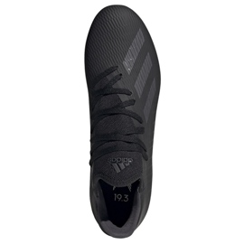 Adidas X 19.3 Fg M F35381 jalkapallokengät musta musta 2