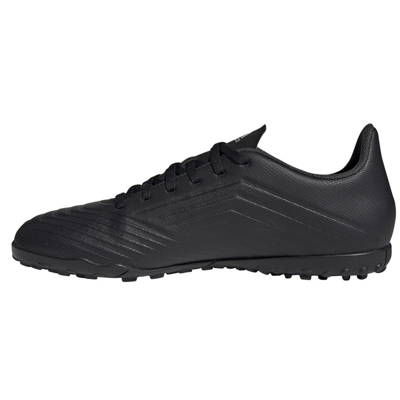 Adidas Predator 19.4 Tf F35635 jalkapallokengät musta musta 1