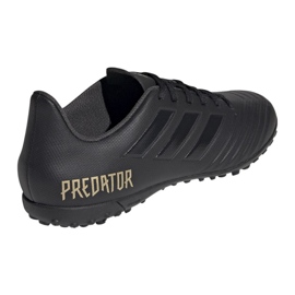 Adidas Predator 19.4 Tf F35635 jalkapallokengät musta musta 2