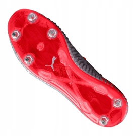 Puma Future 4.1 Netfit Mx Sg M 105676-01 jalkapallokengät punainen harmaa 2