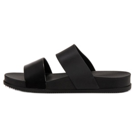 SHELOVET Muodikkaat kumitossut musta 1