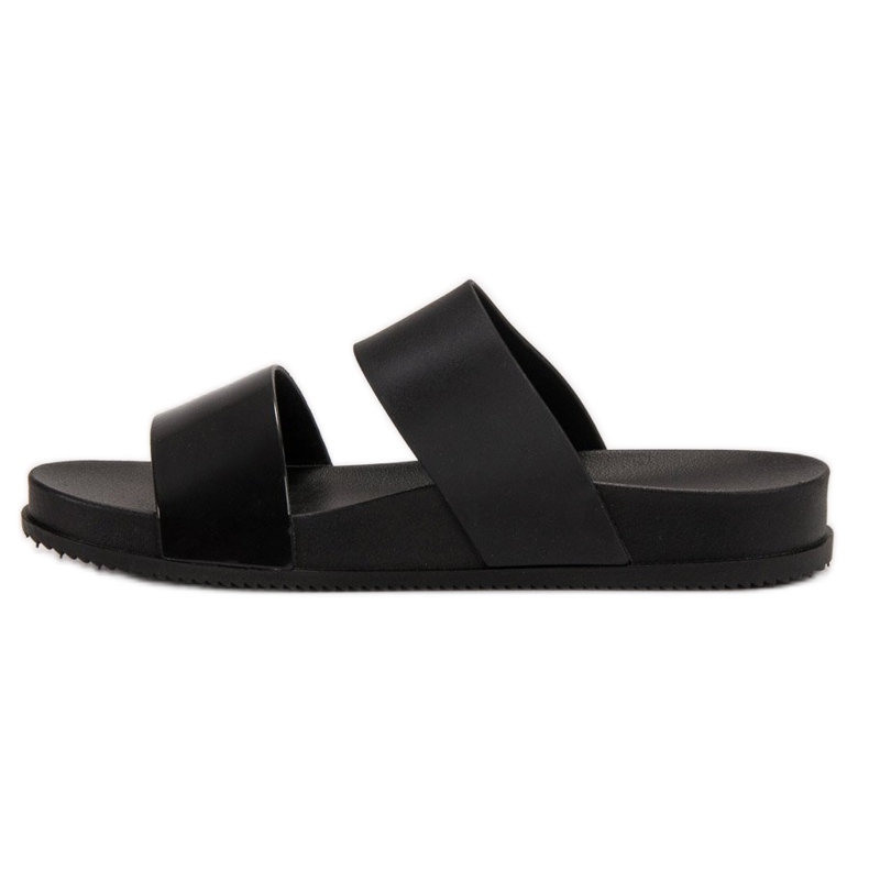 SHELOVET Muodikkaat kumitossut musta 1