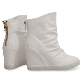 Lenkkarit Sneakers On Wedge Boots Ovye 397 Valkoinen 1