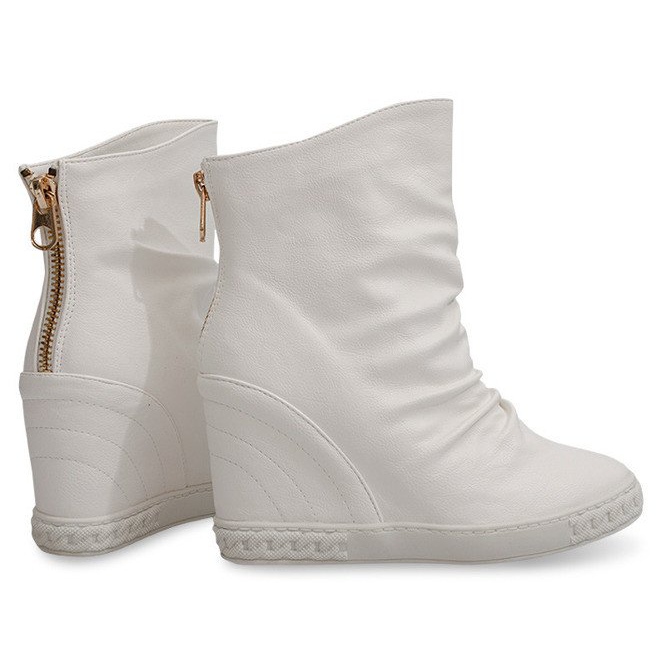 Lenkkarit Sneakers On Wedge Boots Ovye 397 Valkoinen 1