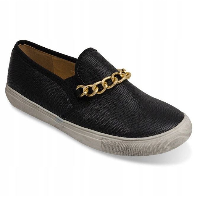 Sneakers Slip On 7064 Musta 1