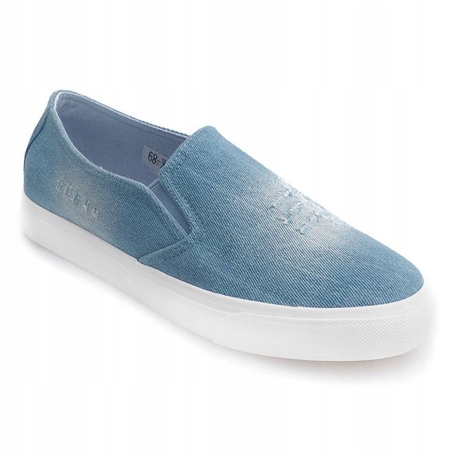 Slip On Jeans K-89 Blue laivastonsininen sininen 1