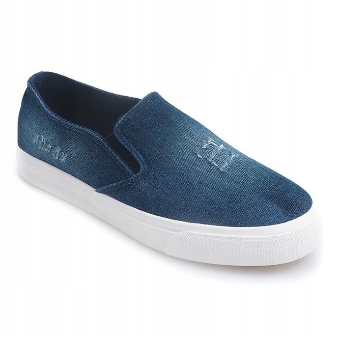 Slip On Jeans K-89 Navy Blue laivastonsininen sininen 1
