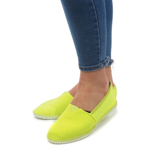 Lycra PT7205 keltaiset slip-on lenkkarit keltainen 1 Lycra PT7205 keltaiset slip-on lenkkarit keltainen 1