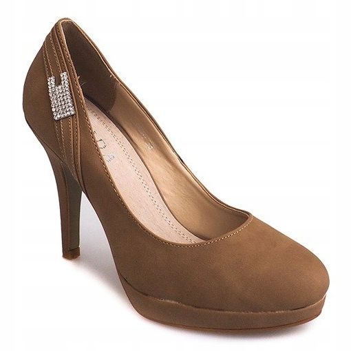 Klassinen Stilettos 5029 Khaki vihreä 1
