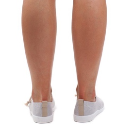 VT79-3 Hopea nauhakenkä harmaa 1