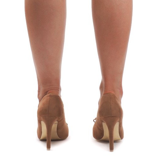 Mokkanahka korkokengät TR-3H432-4 Kameli ruskea 1