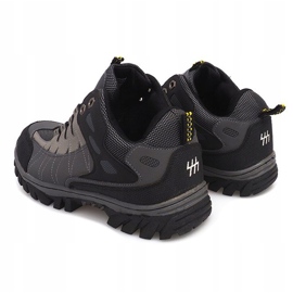 Harmaat miesten vaelluskengät M317 musta monivärinen 2