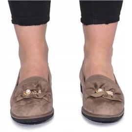 Khaki-kengät, joissa on Pearl Inside -jousi monivärinen vihreä 1