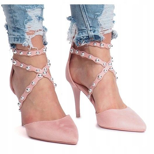 Vaaleanpunaiset B-50 sandaalit vaaleanpunainen 1