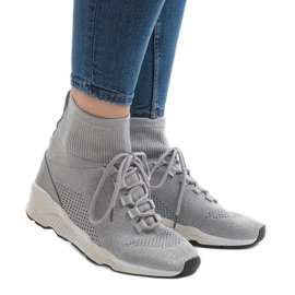 Harmaat urheilukengät 7S566 1