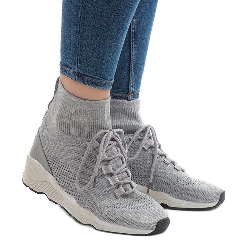 Harmaat urheilukengät 7S566 1