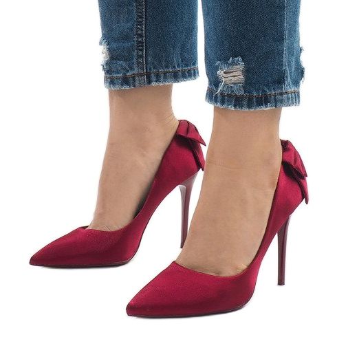 Klassiset punaiset jousitapit LB-336 punainen 1