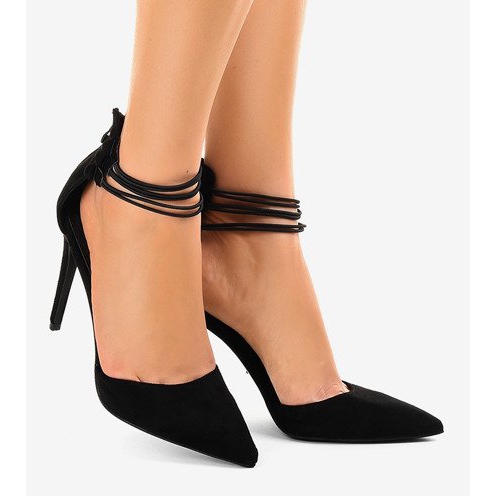 Mustat pumput nastassa 6941-P 2