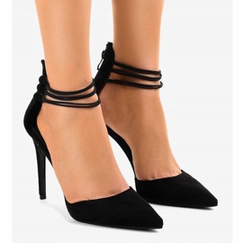 Mustat pumput nastassa 6941-P 1