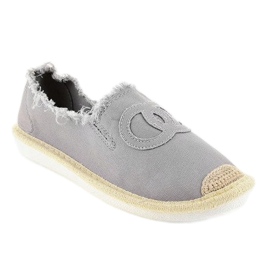 Harmaat liukuvat espadrillit NB273P-3 1