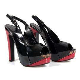 Avokkaat Sandaalit Platform A8030 Musta 2