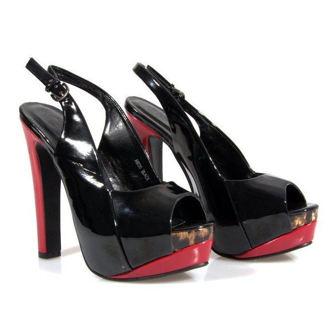 Avokkaat Sandaalit Platform A8030 Musta 2