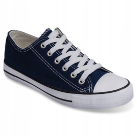 Korkeat tennarit 8223 Navy Blue tummansininen 1