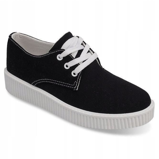 Musta creepers BK-15 pitsi-lenkkarit 1