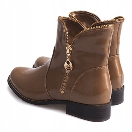 Lakatut ja lämpimät saappaat QQ-47 Khaki monivärinen vihreä 1