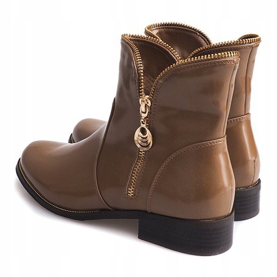 Lakatut ja lämpimät saappaat QQ-47 Khaki monivärinen vihreä 1