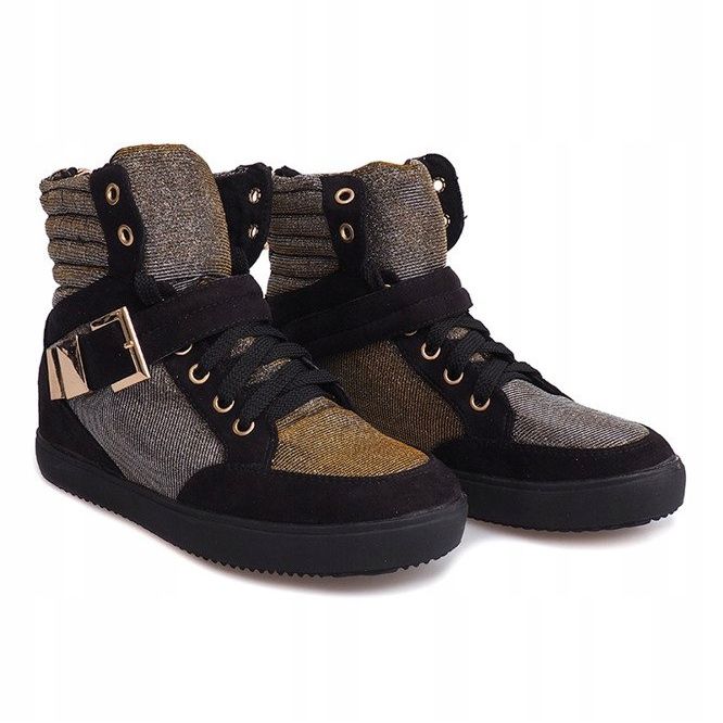 Korkeat tennarit 6981 musta 2