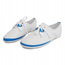 Avoimet jazzkengät CS002 valkoinen 1