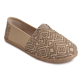 Pellavaespadrillit B211-1 Beige lenkkarit 2