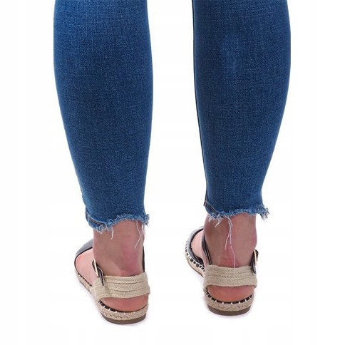 Sandaalit Espadrilles Ballerinas 6351 Musta 2