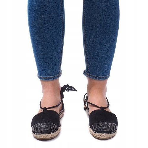 Sandaalit Espadrilles Ballerinas 6333 Musta 2