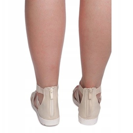 Roomalaiset sandaalit LEI-109 Beige 1