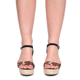 Kiilasandaalit 100-540 Musta 2