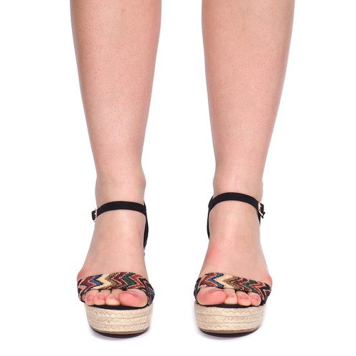 Kiilasandaalit 100-540 Musta 2