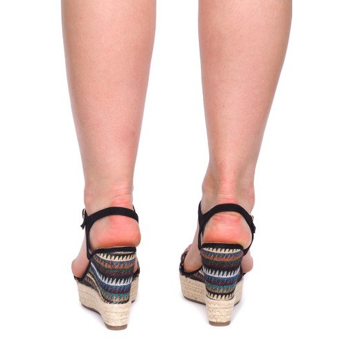 Kiilasandaalit 100-540 Musta 1