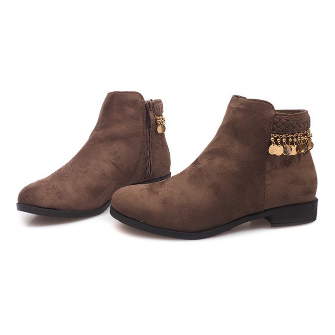 Suede LL113 Khaki -saappaat vihreä 1