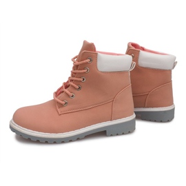 Timberki Trapery 6612 Pinkki vaaleanpunainen 1