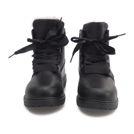 Eristetyt puukengät TL037-3 musta 2