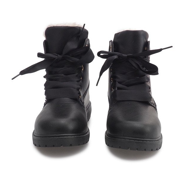 Eristetyt puukengät TL037-3 musta 2