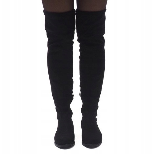 Suede saappaat 30701 musta 2