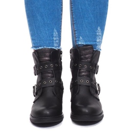 Lämmin saappaat solki M170 musta 1