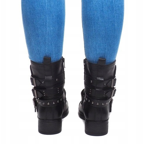 Lämmin saappaat solki M172 musta 1